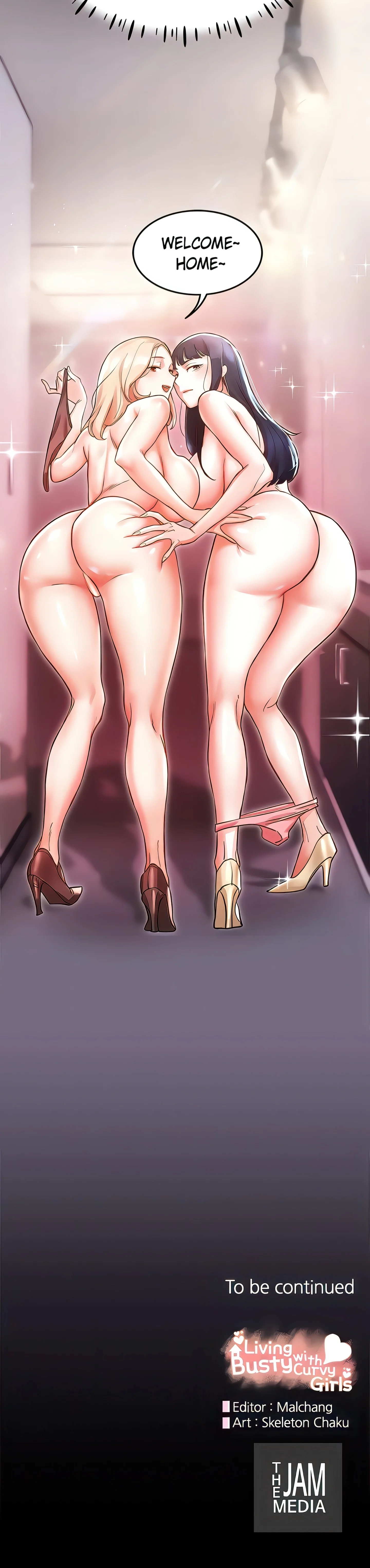 Living with Busty Curvy Girls (Official) chapter 1 page 27