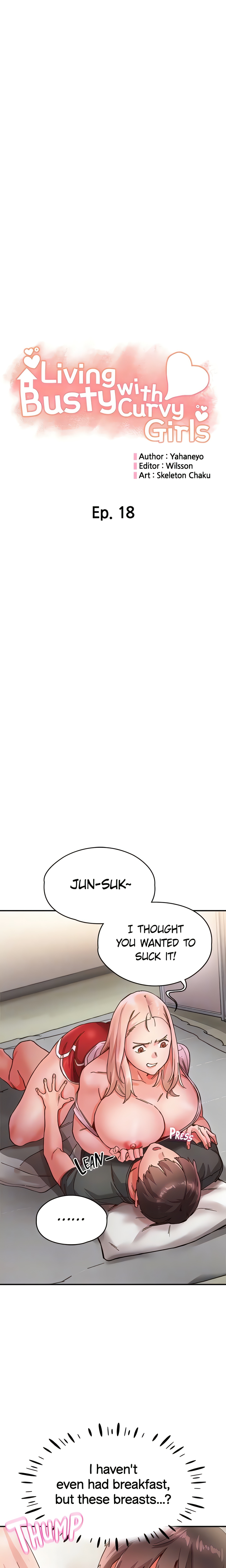 Living with Busty Curvy Girls (Official) chapter 18 page 8