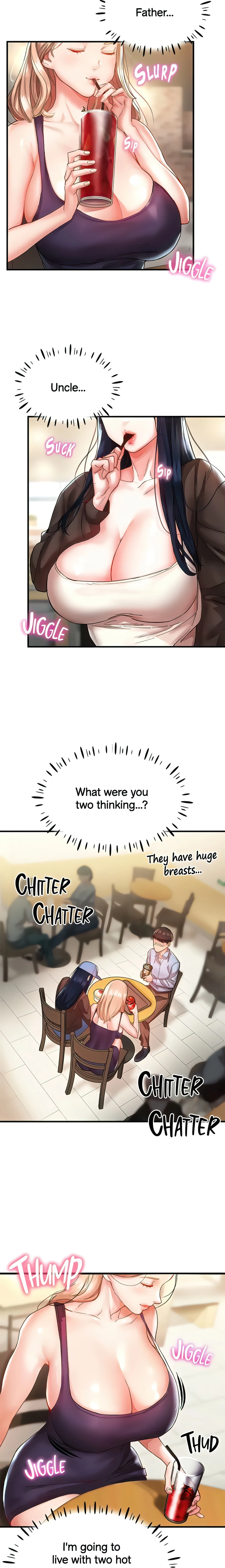 Living with Busty Curvy Girls (Official) chapter 2 page 2