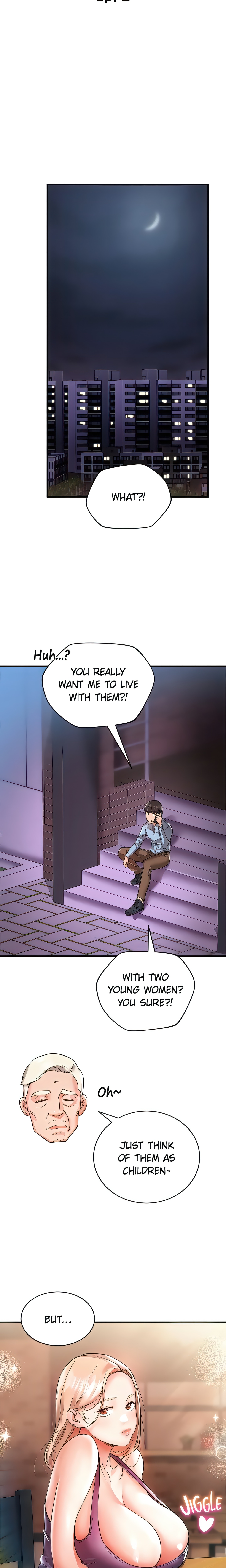 Living with Busty Curvy Girls (Official) chapter 2 page 13