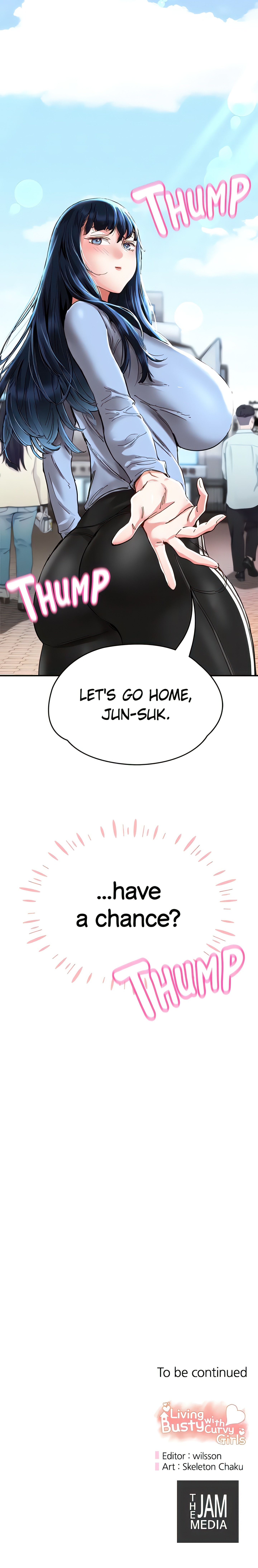 Living with Busty Curvy Girls (Official) chapter 23 page 28