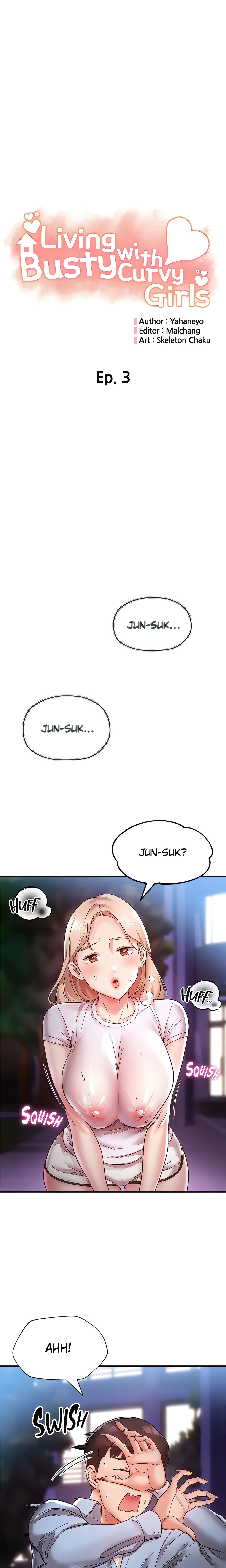 Living with Busty Curvy Girls (Official) chapter 3 page 2