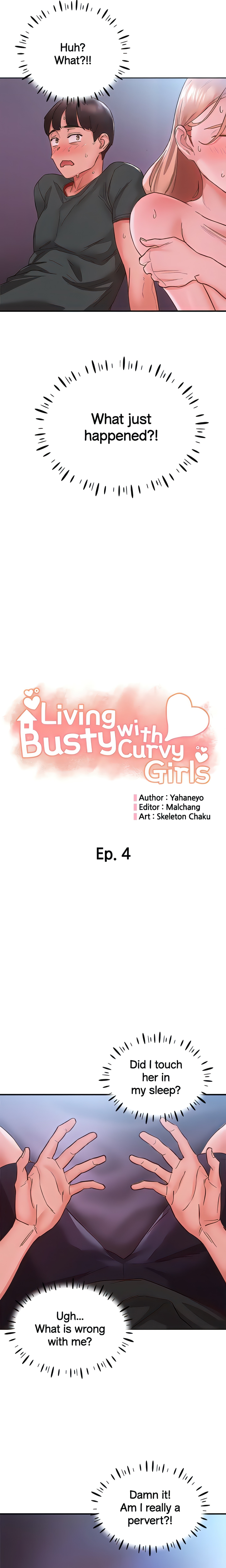 Living with Busty Curvy Girls (Official) chapter 4 page 8