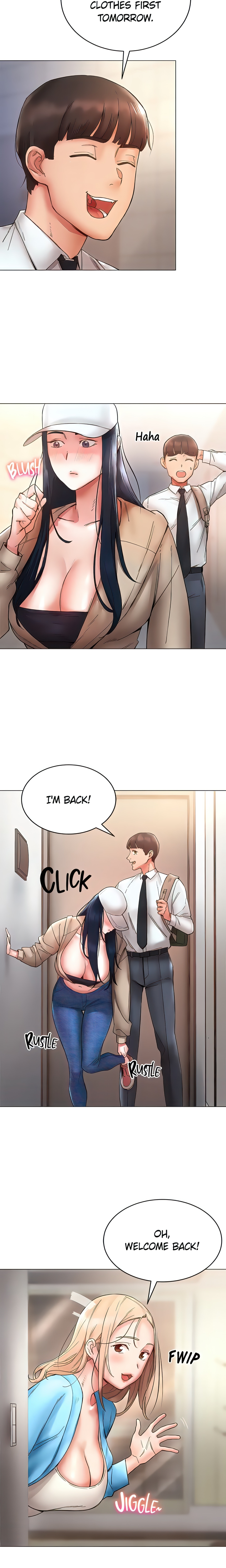 Living with Busty Curvy Girls (Official) chapter 6 page 23