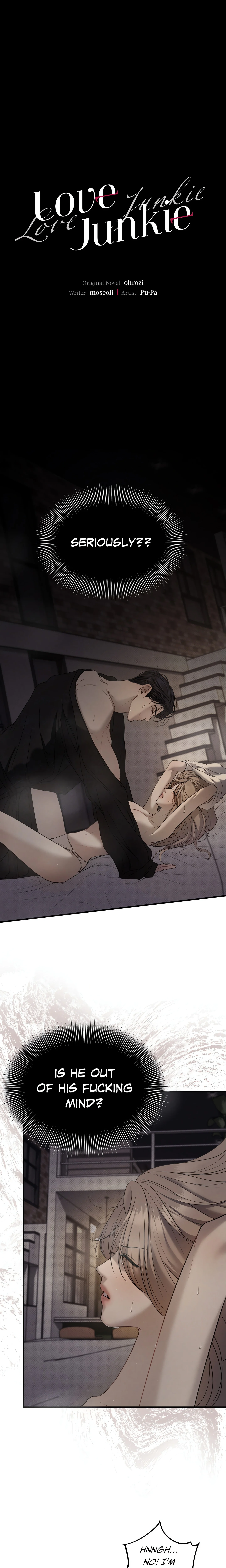 Love Junkie chapter 3 page 1