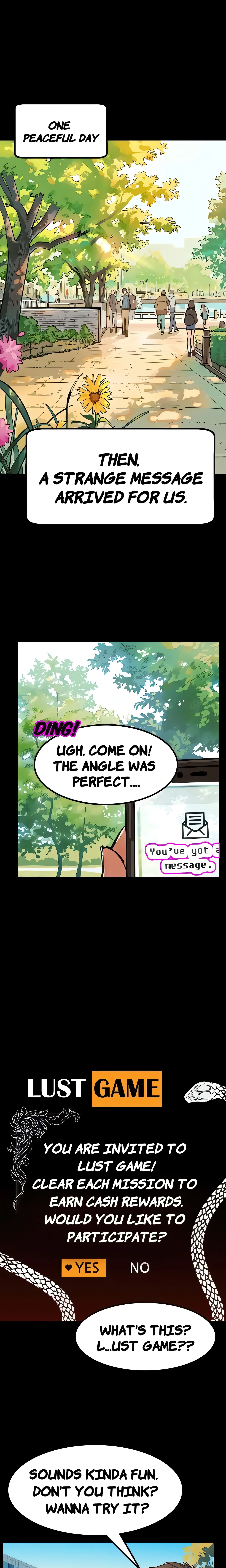 LUST GAME chapter 1 page 1