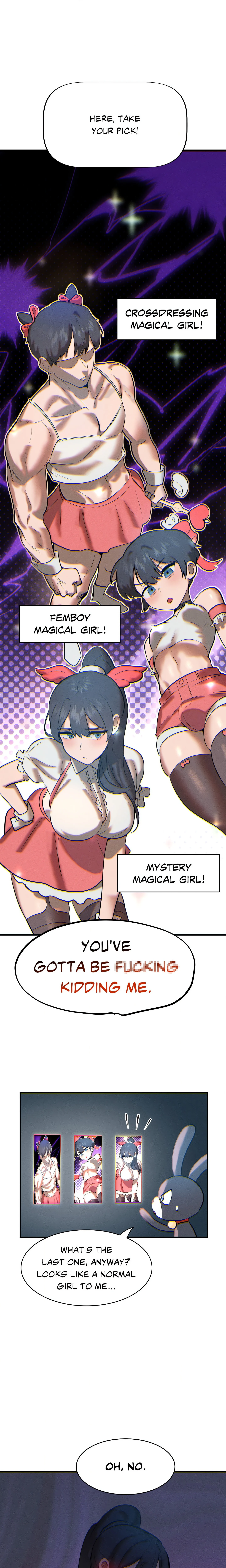 Magic-Girl Service (Uncensored) chapter 2 page 9