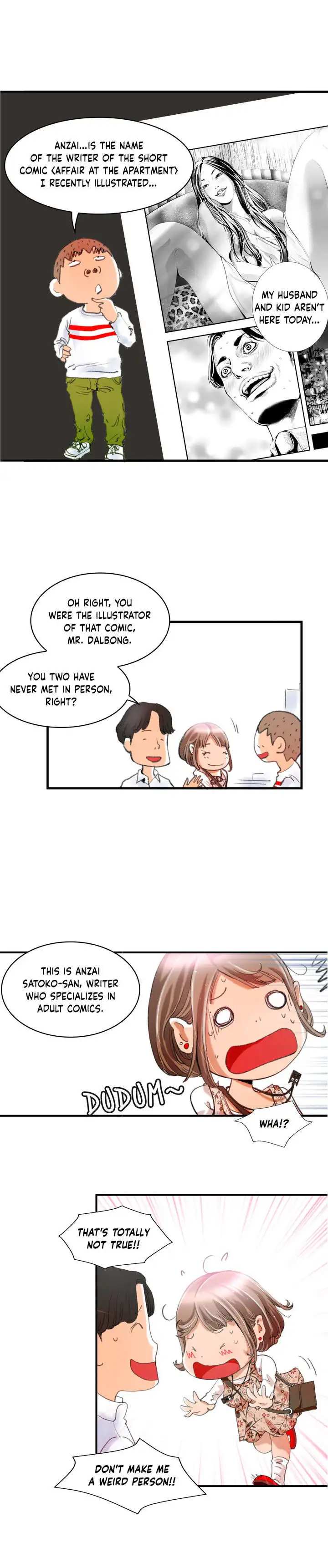 Making AV: A Sneak Peek chapter 1 page 8