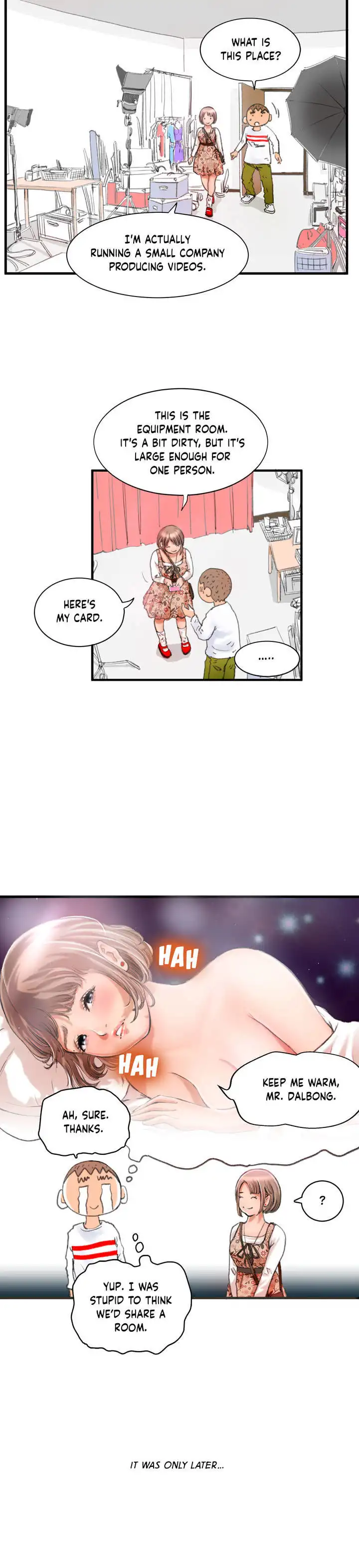 Making AV: A Sneak Peek chapter 1 page 18