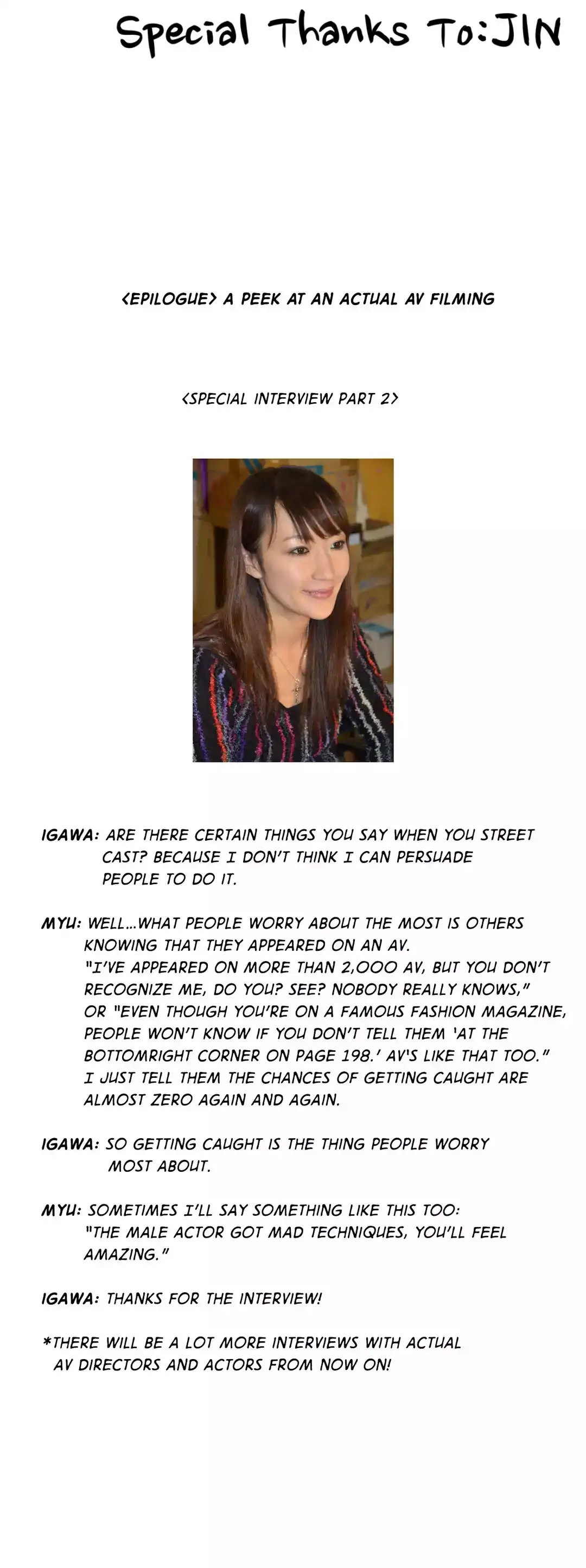 Making AV: A Sneak Peek chapter 12 page 37