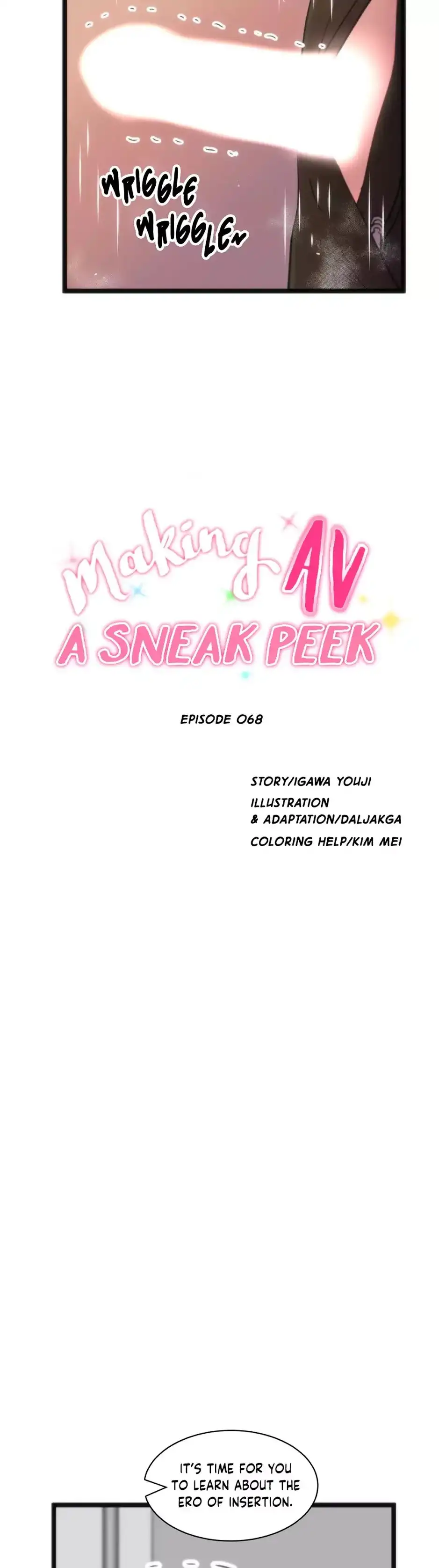Making AV: A Sneak Peek chapter 68 page 11