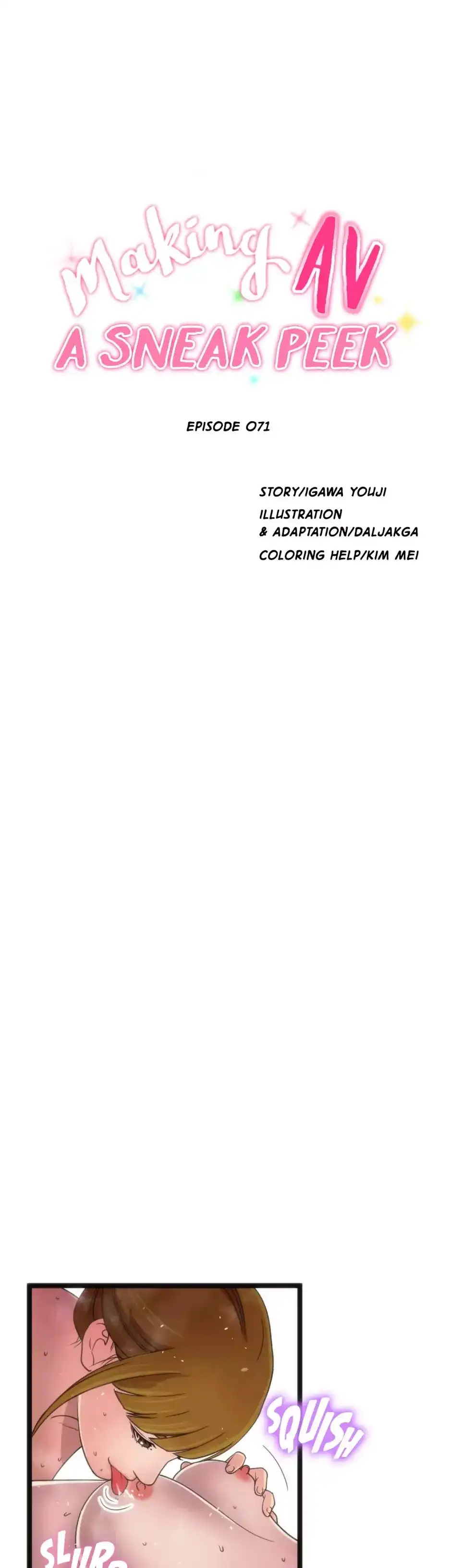 Making AV: A Sneak Peek chapter 71 page 7