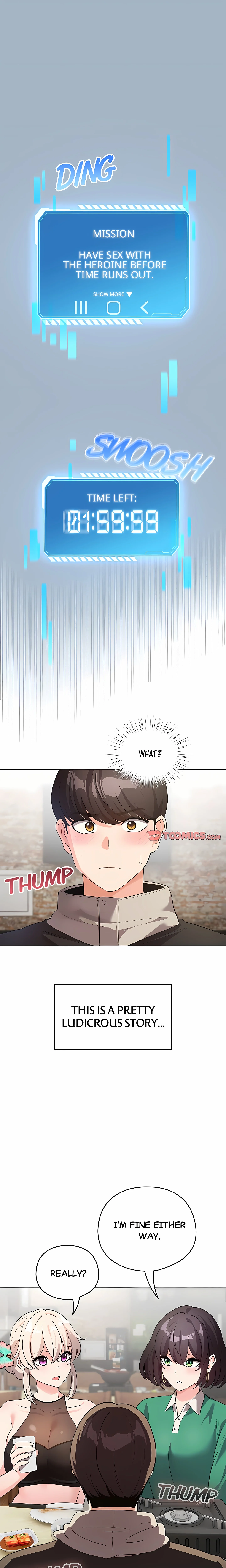 [MOTION] Making It in a Comic Book World (Uncensored) chapter 1 page 1