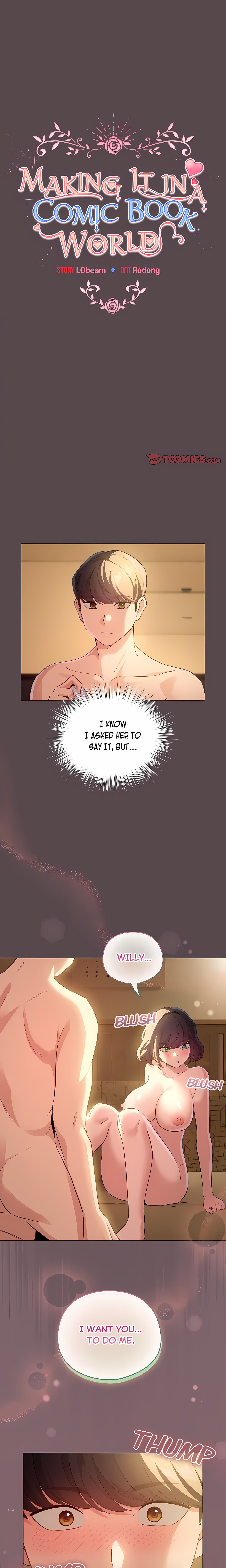 [MOTION] Making It in a Comic Book World (Uncensored) chapter 11 page 1