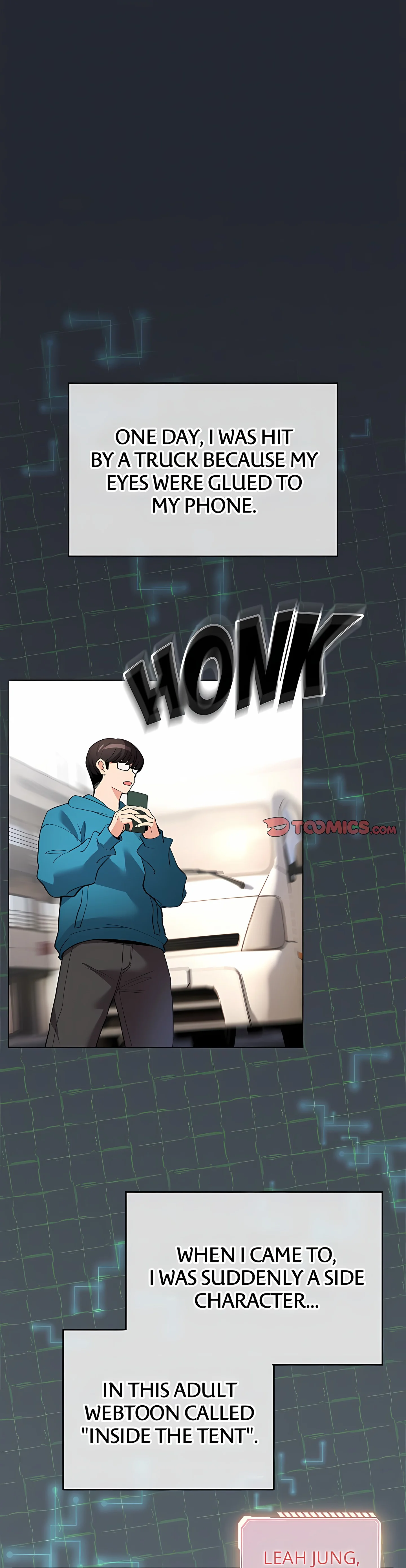 [MOTION] Making It in a Comic Book World (Uncensored) chapter 2 page 1