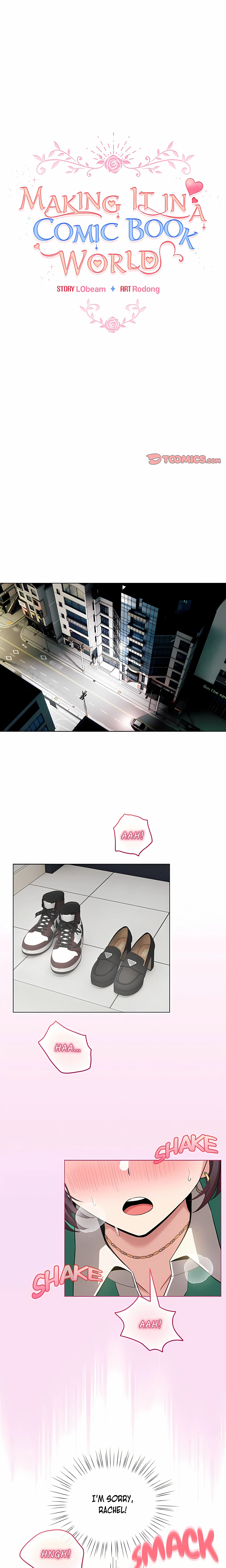 [MOTION] Making It in a Comic Book World (Uncensored) chapter 8 page 1