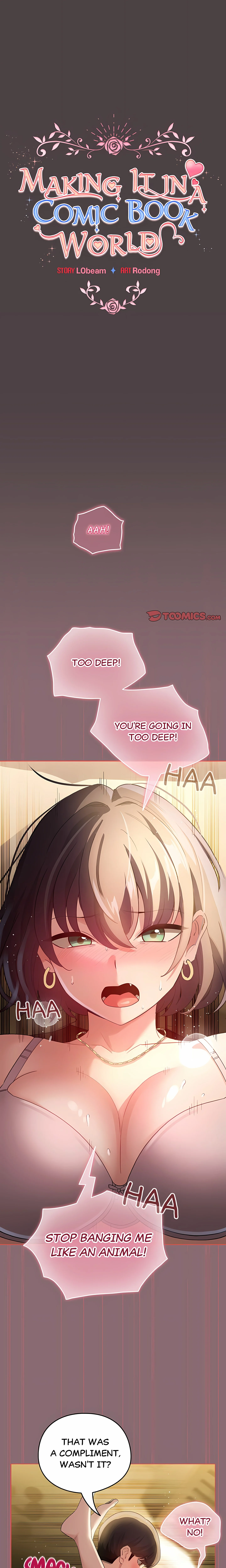 [MOTION] Making It in a Comic Book World (Uncensored) chapter 9 page 1