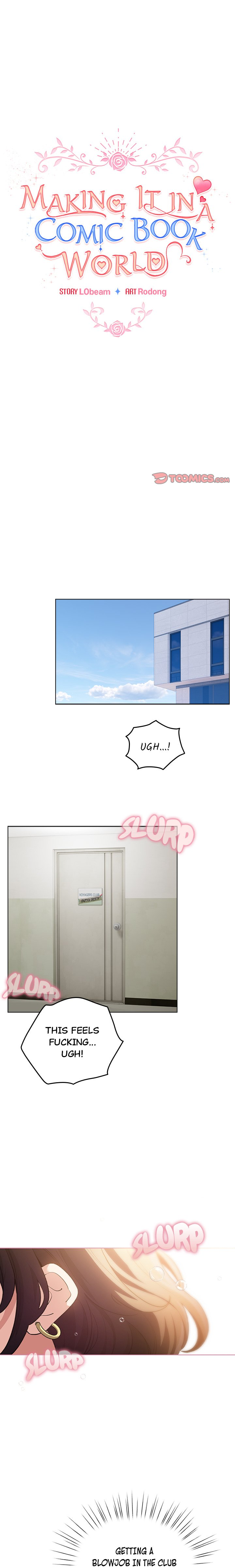 Making It in a Comic Book World chapter 16 page 1