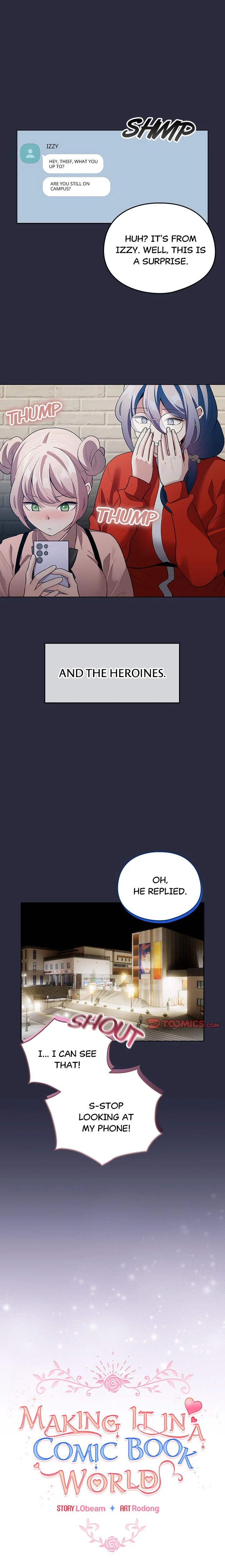 Making It in a Comic Book World chapter 20 page 13