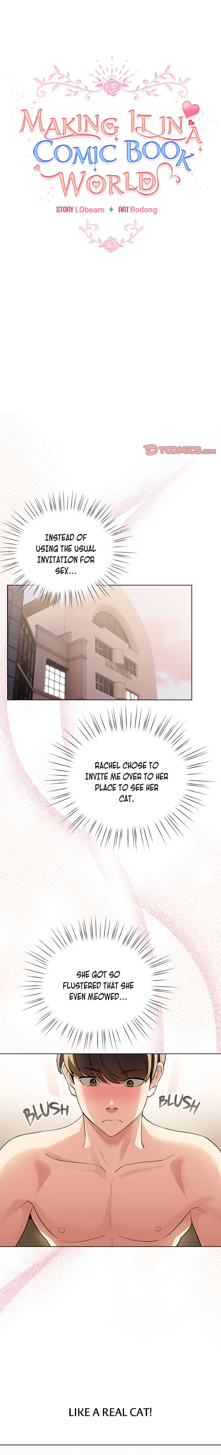 Making It in a Comic Book World chapter 21 page 1
