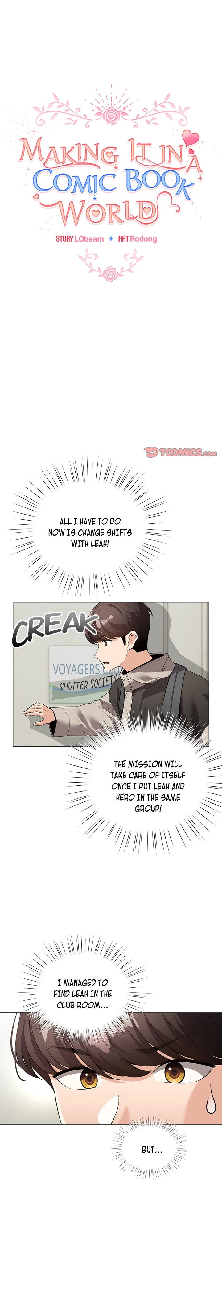 Making It in a Comic Book World chapter 28 page 1