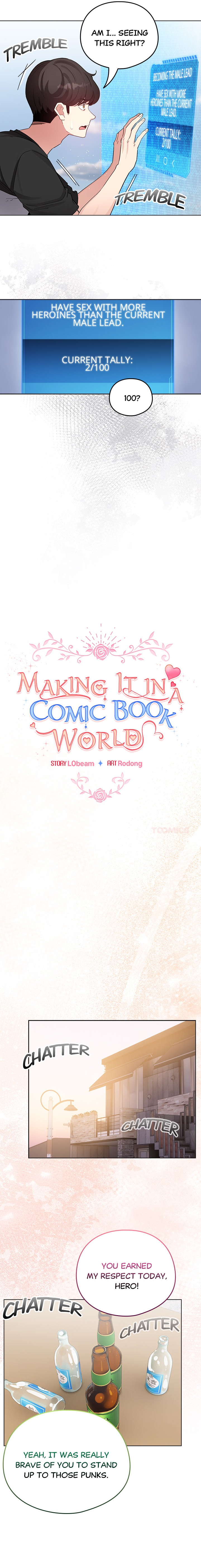 Making It in a Comic Book World chapter 70 page 9