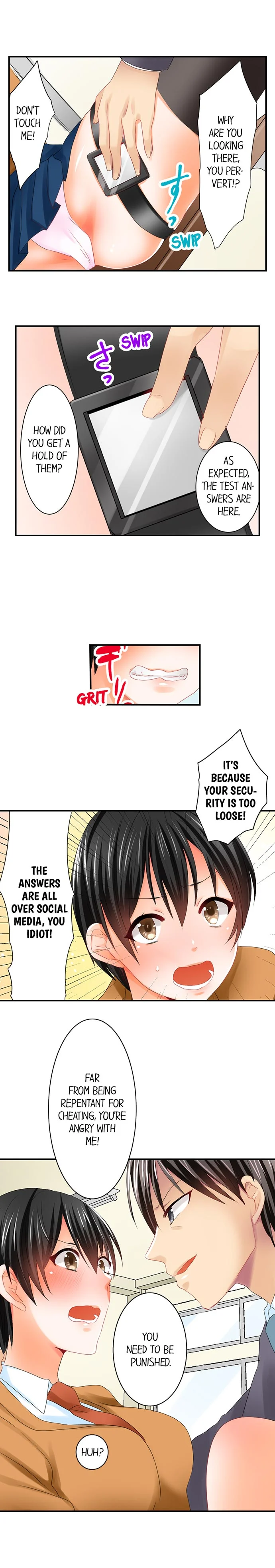 Making My Blackmailer Cum chapter 11 page 4