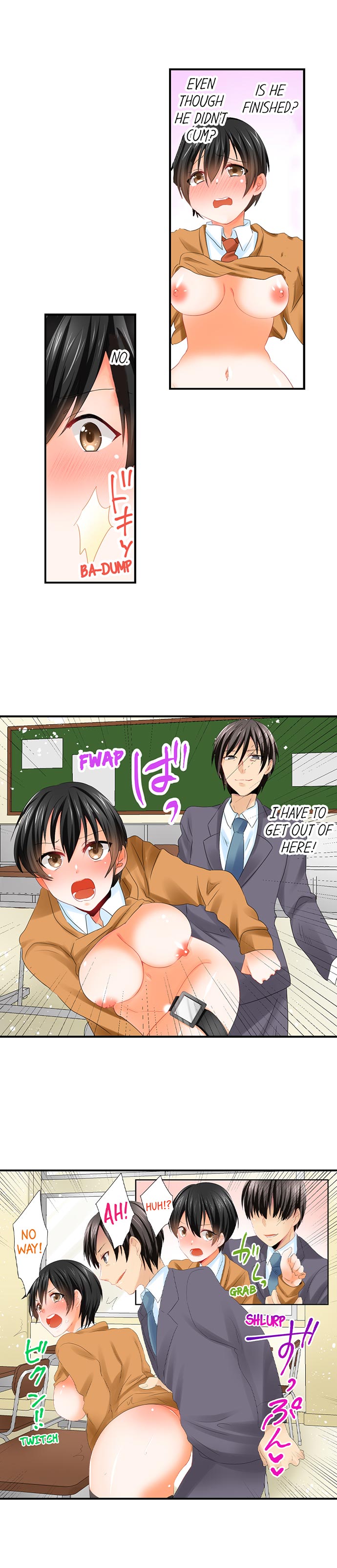 Making My Blackmailer Cum chapter 12 page 4