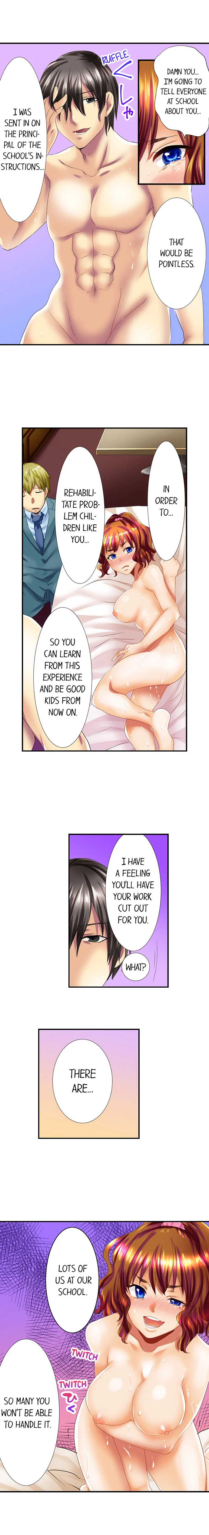 Making My Blackmailer Cum chapter 3 page 8