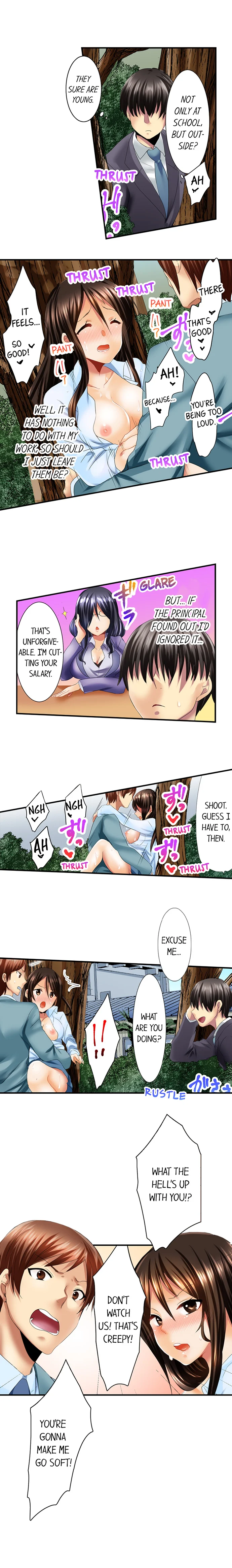 Making My Blackmailer Cum chapter 4 page 6