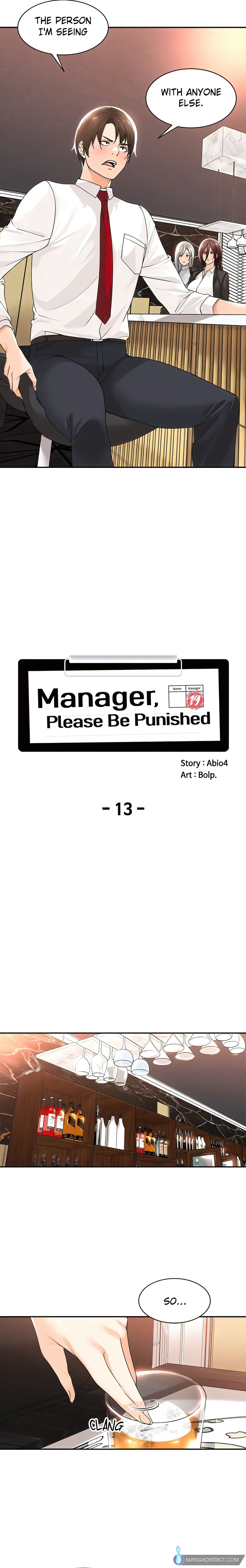 Manager, Please Be Punished (Official) chapter 13 page 8