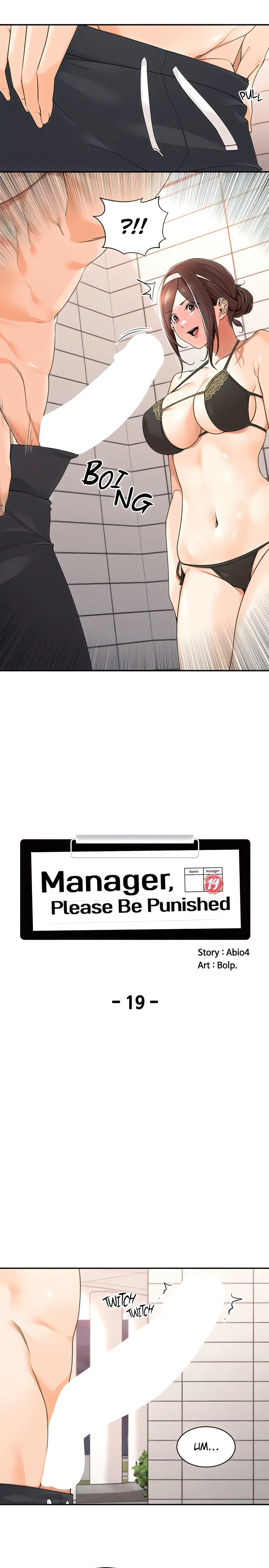 Manager, Please Be Punished (Official) chapter 19 page 3