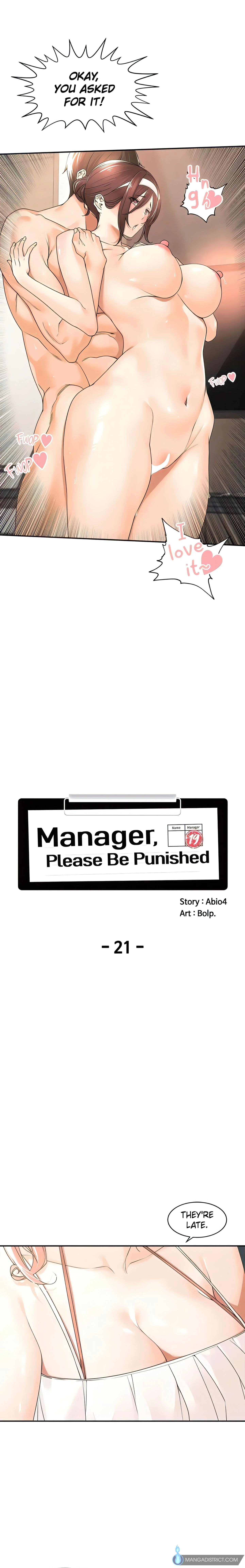 Manager, Please Be Punished (Official) chapter 21 page 4