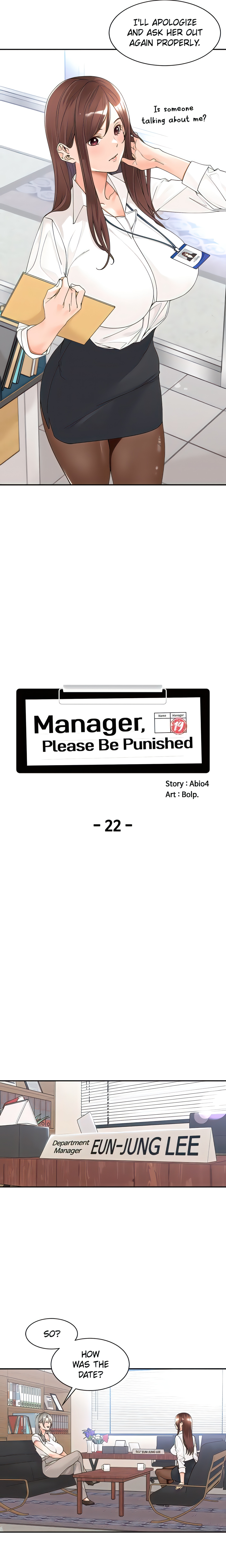 Manager, Please Be Punished (Official) chapter 22 page 3