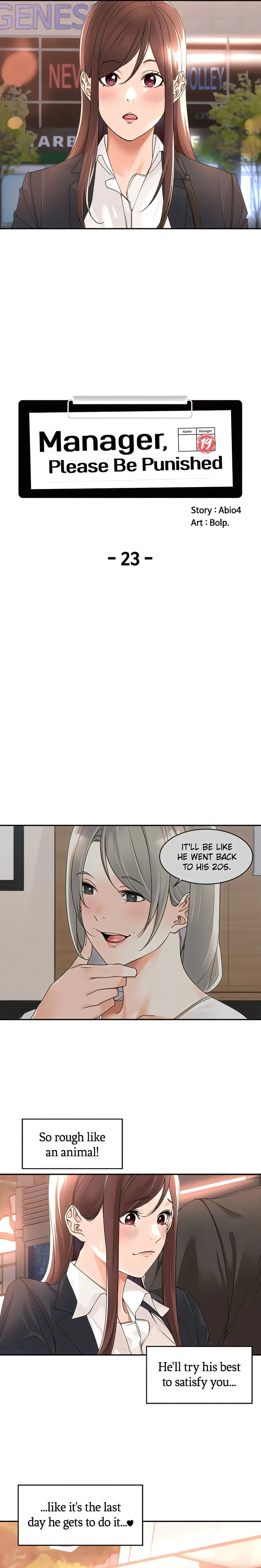 Manager, Please Be Punished (Official) chapter 23 page 4