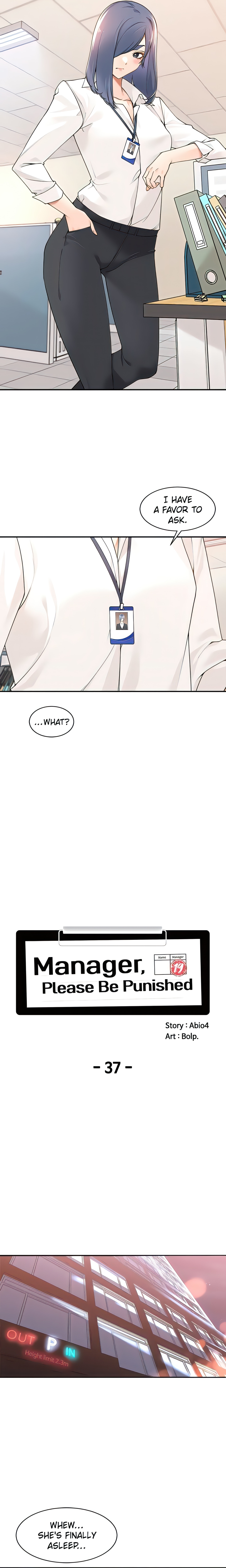 Manager, Please Be Punished (Official) chapter 37 page 4
