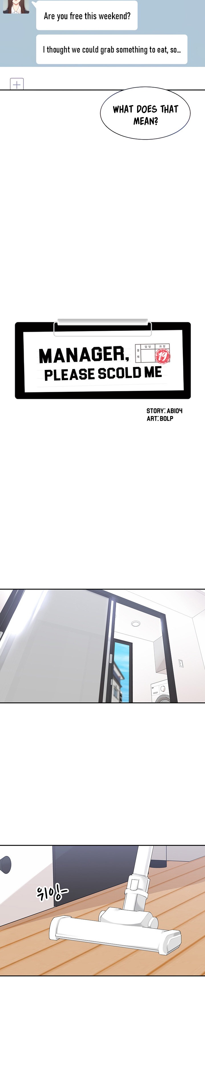 Manager, Please Scold Me chapter 8 page 8