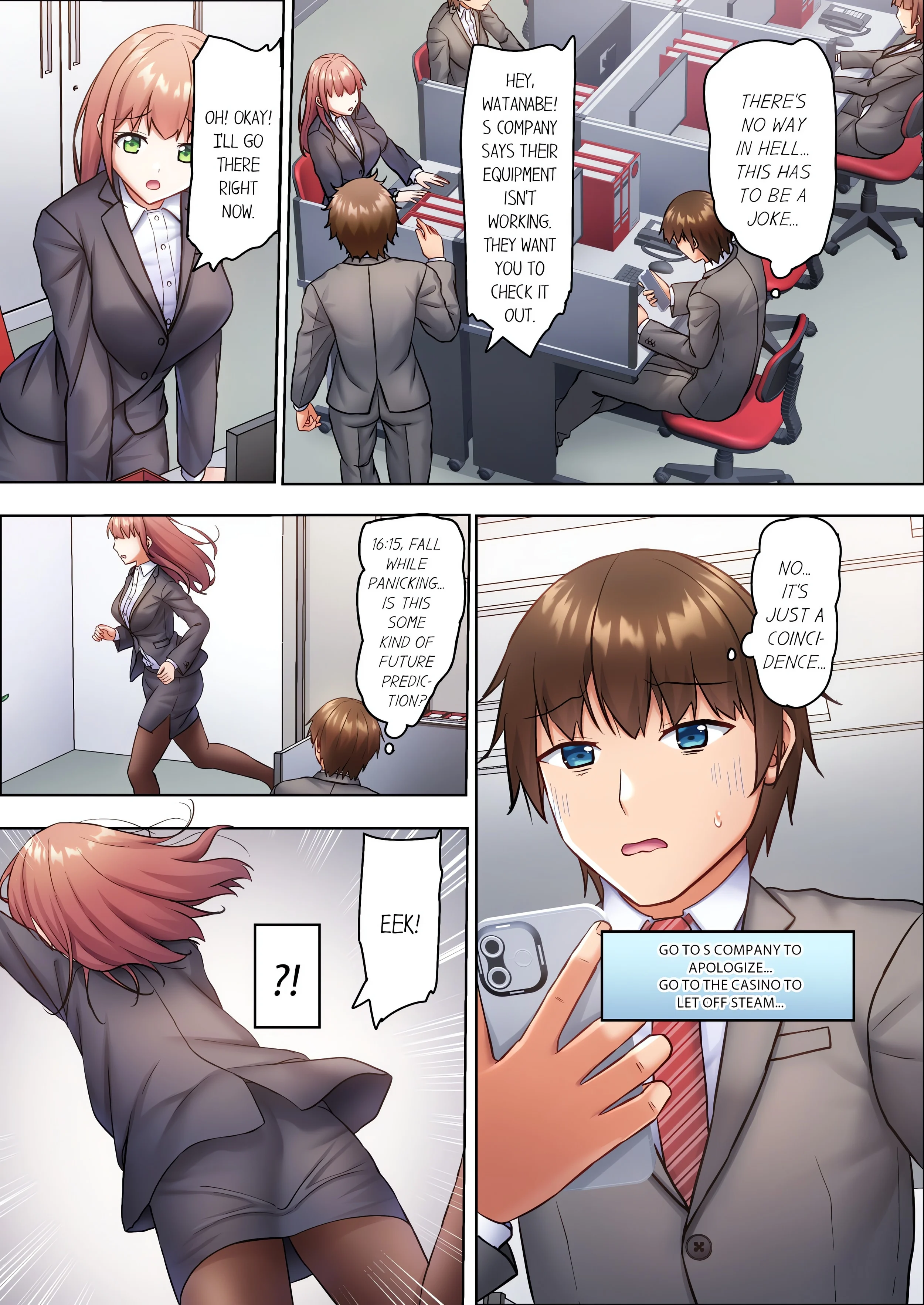 Manipulation Calendar – Controlling the Female Staff’s Schedules as I Please chapter 2 page 1