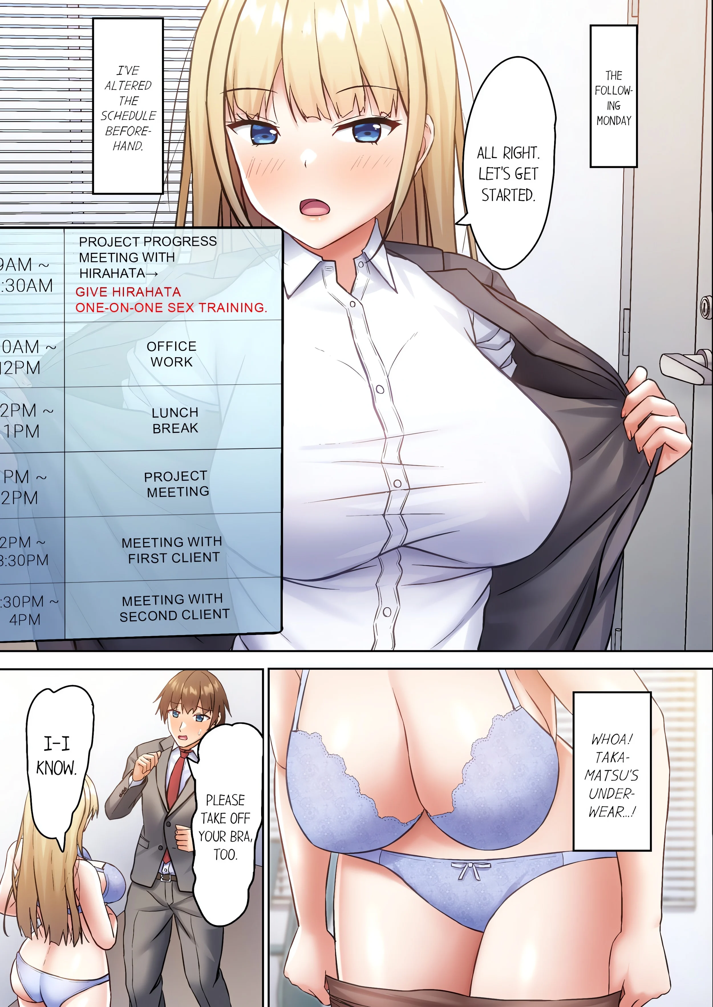 Manipulation Calendar – Controlling the Female Staff’s Schedules as I Please chapter 5 page 3