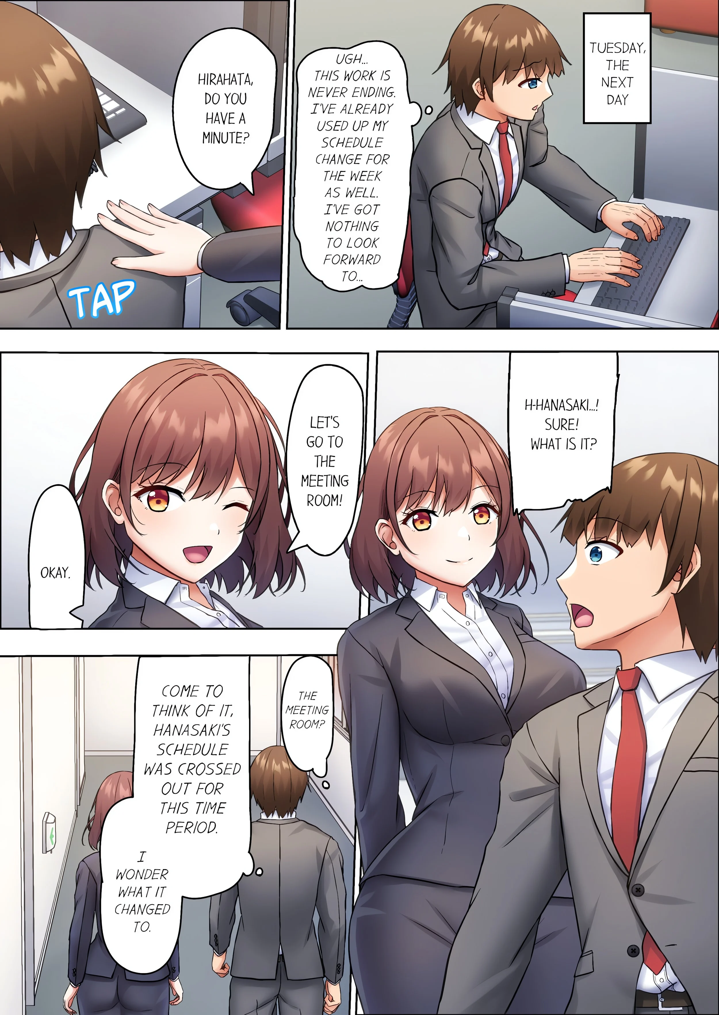 Manipulation Calendar – Controlling the Female Staff’s Schedules as I Please chapter 8 page 1