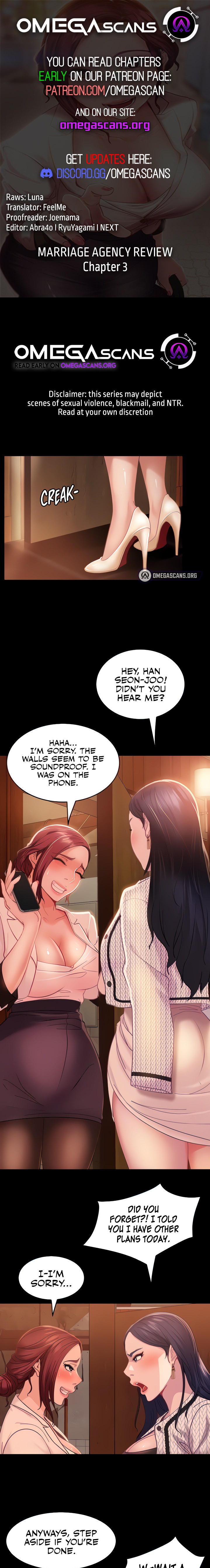 Marriage Agency Review chapter 3 page 1