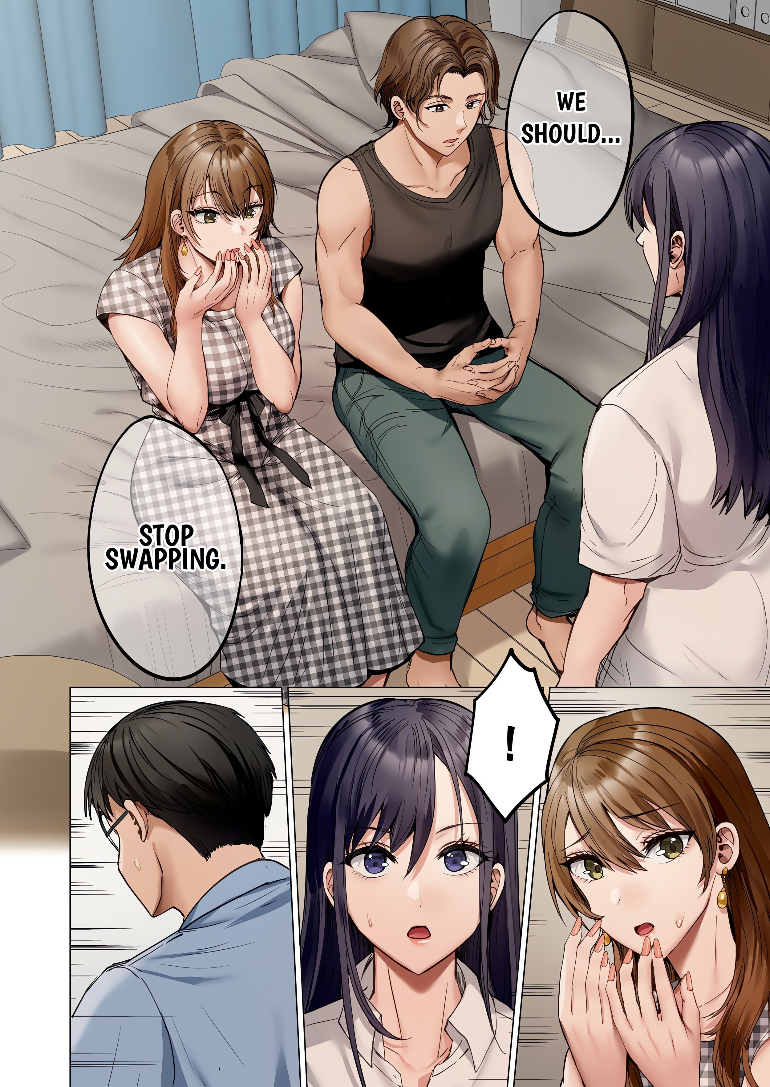 Married Couple Swap ~He’s Better Than My Husband~ (Uncensored) chapter 130 page 4
