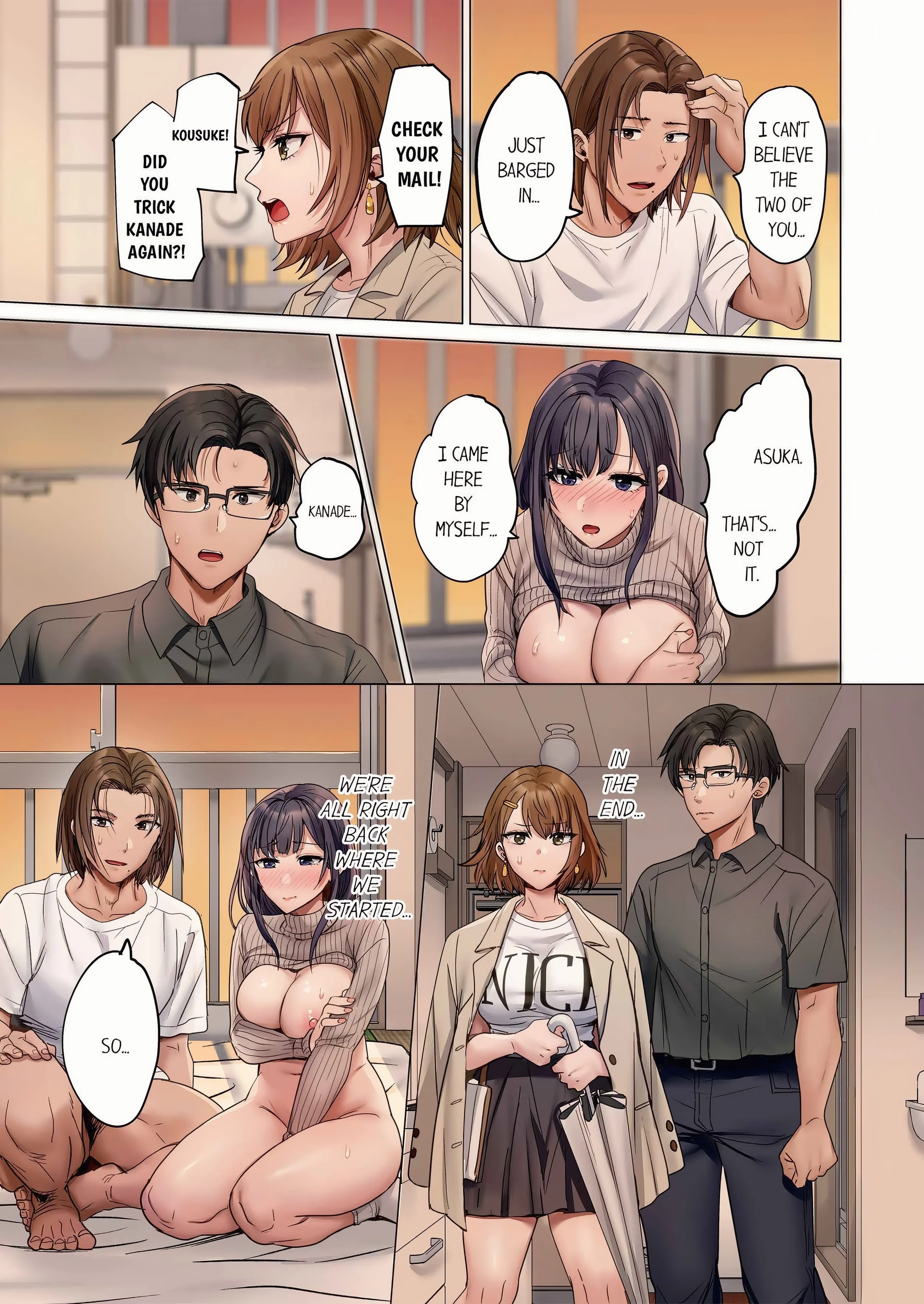 Married Couple Swap ~He’s Better Than My Husband~ (Uncensored) chapter 154 page 5