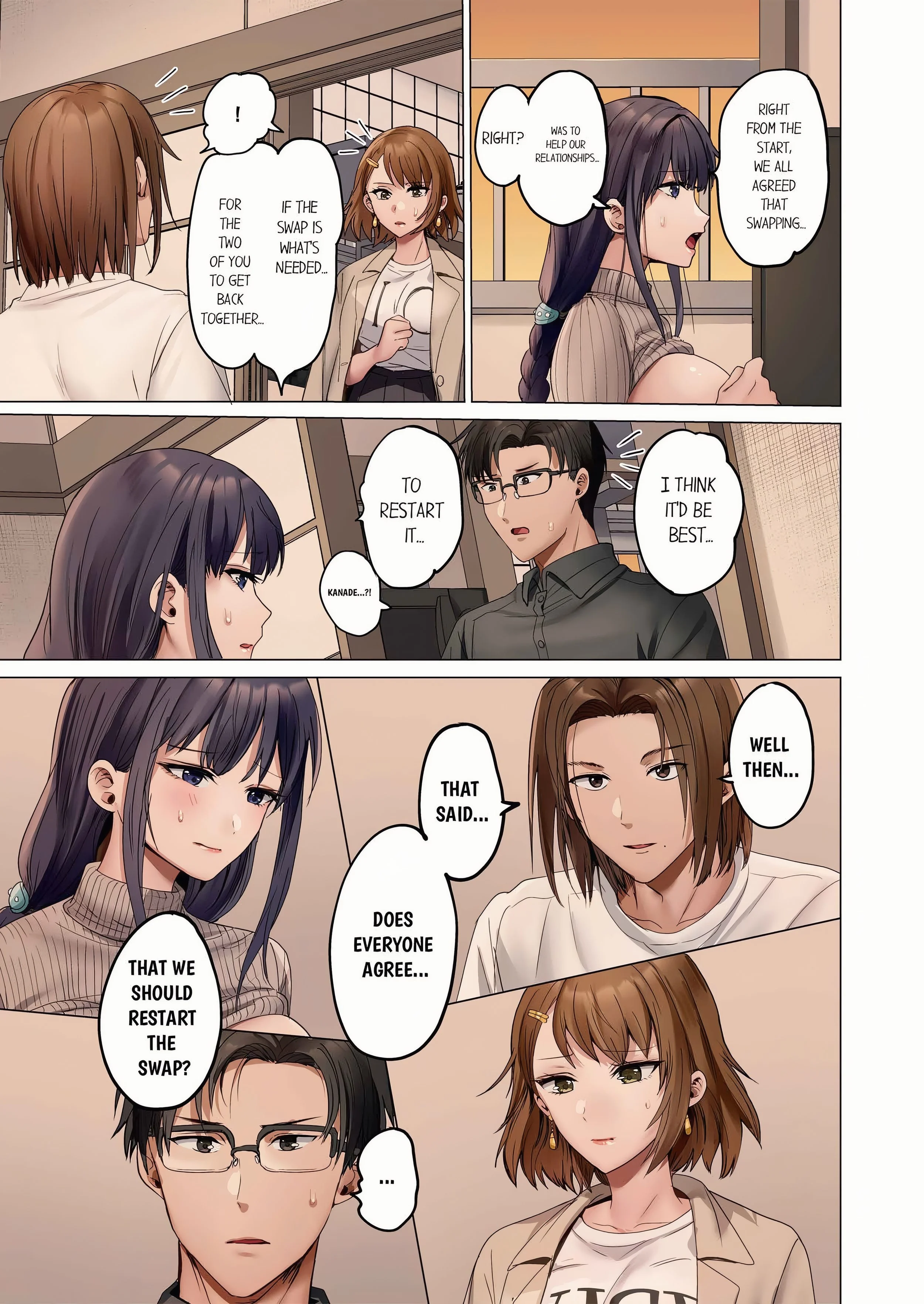 Married Couple Swap ~He’s Better Than My Husband~ (Uncensored) chapter 154 page 7