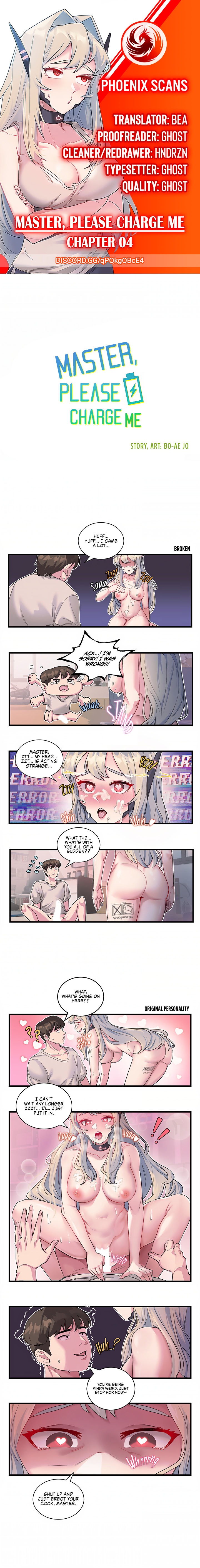 Master, Please Charge Me chapter 4 page 1