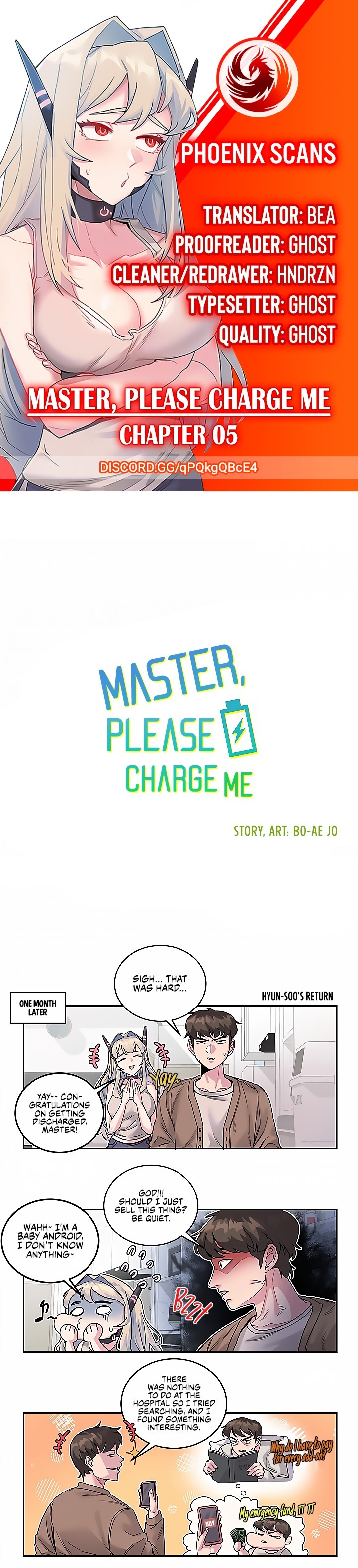 Master, Please Charge Me chapter 5 page 1