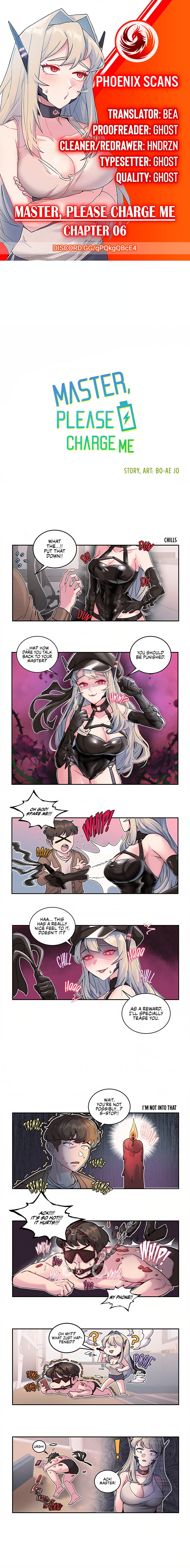 Master, Please Charge Me chapter 6 page 1