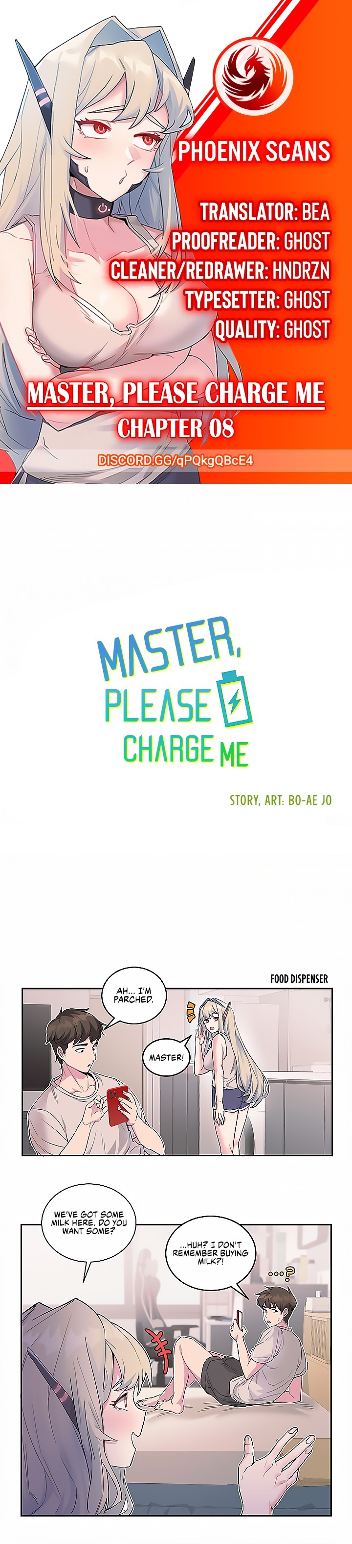 Master, Please Charge Me chapter 8 page 1