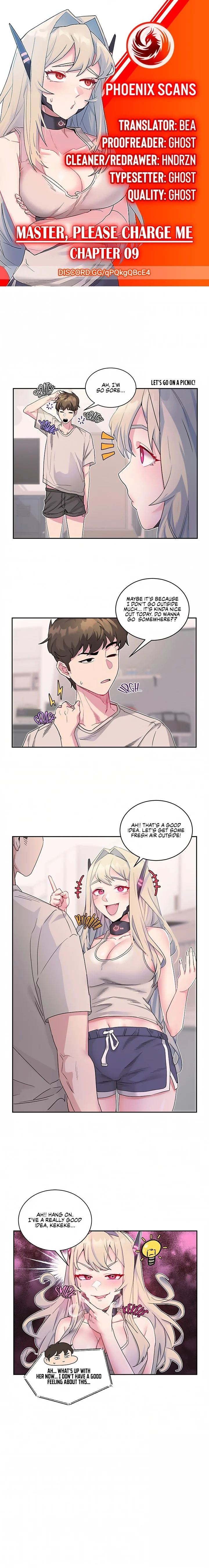 Master, Please Charge Me chapter 9 page 1