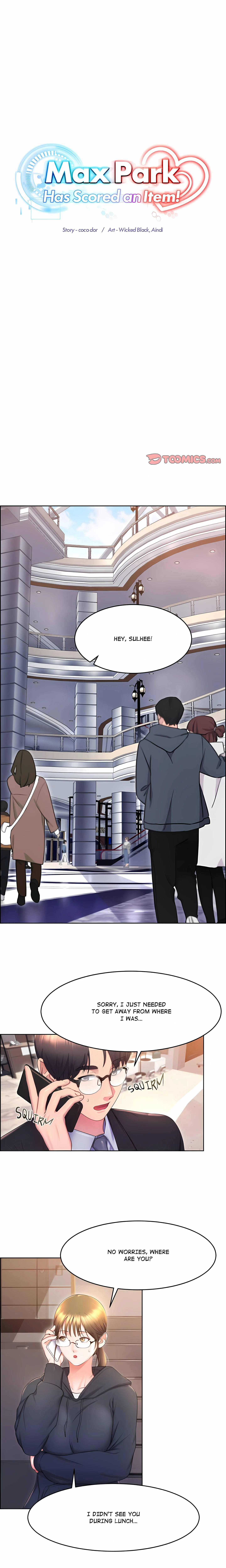 Max Park Has Scored an Item! chapter 18 page 1